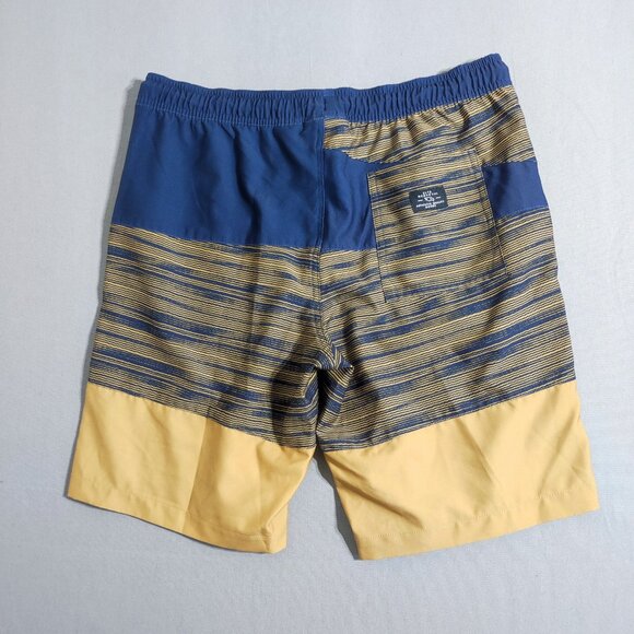 Tony Hawk board shorts men's size 34 navy blue and gold colour summer swim wear - Picture 3 of 12